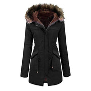 Hoodie Fur Coat Jacket Womens Clothing Size 22