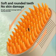 3 In 1 Dog Cat Steam Electric Spray Brush