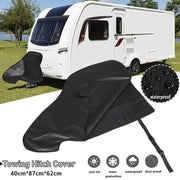 Trailer Caravan Hitch Lock Cover Tongue Jack Towing Ball Covers