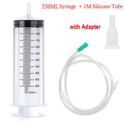 550ML Syringe With Silicone Tube