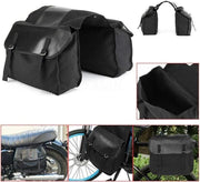Motorcycle Saddle Bag Canvas Panniers