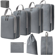 Compression Travel Packing Cubes Luggage Bags
