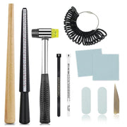 Ring Sizer Gauge Ring Mandrel Rubber Hammer Ring Making Tools