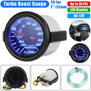 Universal Car LED PSI Turbo Boost Gauge Pressure Vacuum