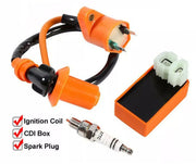 Performance Racing 6 Pins AC CDI Box Ignition Coil Spark Plug for GY6