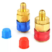 R134a Auto Car Coupler Connector Brass Adapters Low & High