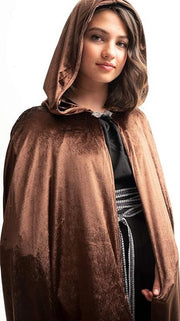 Velvet Adult Cloak Hoodie Costume Cape