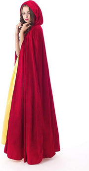 Velvet Adult Cloak Hoodie Costume Cape