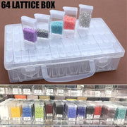 Nail Art Embroidery Diamond Storage Box