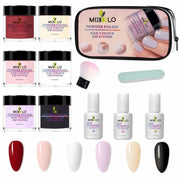 Nail Art Dipping Powder Manicure Set Nail Essential Kit