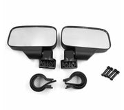 2x UTV Side Mirrors 1.75" - 2" Roll Bar Cage Mirrors Pair for Polaris RZR Can-Am