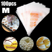 100pcs Icing Piping Bags M