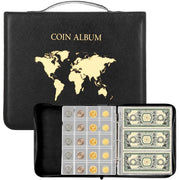 Paper Money Album Currency Coin Collection Holders Binder
