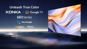 Konka 40" Smart LED TV with Google TV OS