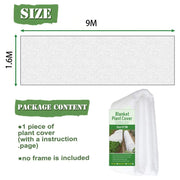 Frost Guard Garden Fabric Cover Winter Plant Covers