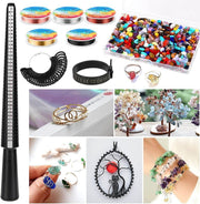Crystal Ring Making Kit Size Ring Measuring Tool Gauge Set