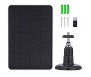 4W Solar Panel Kit for Eufy Arlo Wyze Swann Reolink Ring Blink