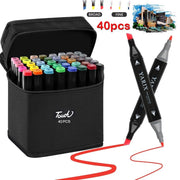 Dual Tip Art Markers Artist Paint Pens