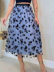 Floral Midi Skirt Size 12