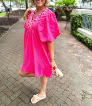 Pink Puff Dress