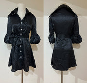 Satin Shirt Dress Size 8