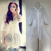 Trench Coat Jacket Cardigan Hoodie Sun Protection