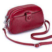 Genuine Leather Bag Wallet Phone Purse Case Shoulder Bags