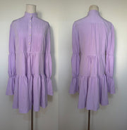 Pleat Shirt Dress