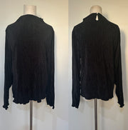 Velvet Top Shirt Blouse