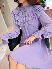 Ruffle Party Dress