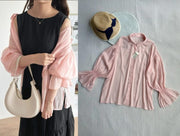 Shirt Dress Long Blouse Top