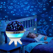 Kids LED Night Light Projector Table Lamp
