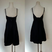 Black Short Jumpsuit