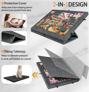 Puzzle Board with Storage up to 1000 Pieces