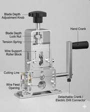 Manual & Drill Powered Wire Stripping Machine - 1mm-25mm