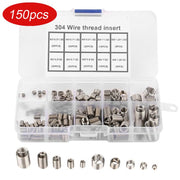 150pcs Wire Thread Inserts Thread Repair Sleeve Kit