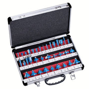 35pcs Router Bit Set 1/4" Shank - TCT Carbide Woodworking Tools
