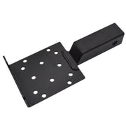Universal Trailer Hitch Winch Mounting Plate with 5.08cm Receiver Hitch