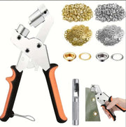 Eyelet Punch Set with 500pcs of 10mm Rings