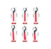 6 Piece Universal Coilover Spanner Wrench Set Adjustable Shock Absorber C Spanners