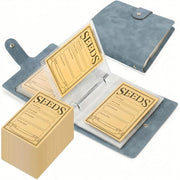 Seed Organiser Binder with Envelopes Seeds Storage