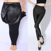 Womens Pants Leather Looking Leggings Size 20