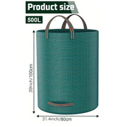 Garden Waste Bag Reusable Leaf Sack 500L