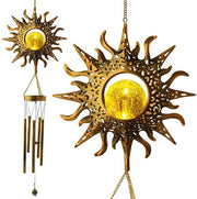 Solar Wind Chimes Outdoor Garden Light