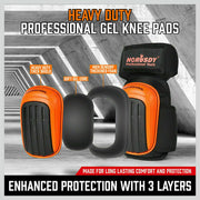 Knee Pad Work Safety Senior Gel Cushion Density Foam Padding
