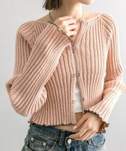 Japanese Brand Mystic Knitted Chunky Sweater Cardigan Top Blouse Jumper Size 8