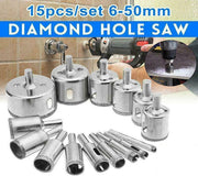 Diamond Glass Hole Saw Drill Bits Cutter Holesaw Stone