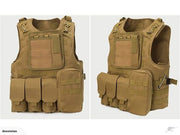 Tactical Hunting Vest Molle Military Airsoft Paintball Combat Vest 1000D Nylon