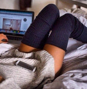 Knit Stockings Thigh High