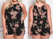 Jumpsuit Playsuit Overalls Floral Summer Dress Size 20